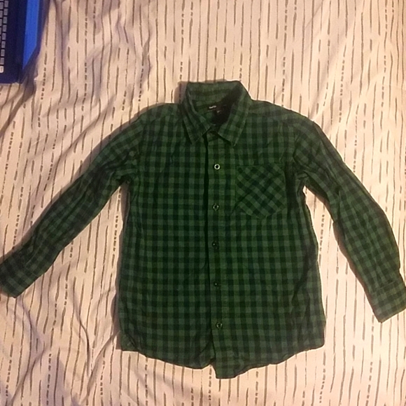 GAP Other - S GAP Boys Light Flannel w/ collar shirt